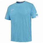 Babolat Play Crew Neck Tee Cyan Blue